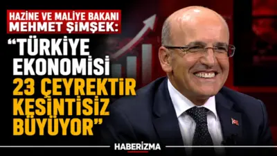 Hazine ve Maliye Bakanı Mehmet Şimşek, 2026 yılının ilk çeyrek