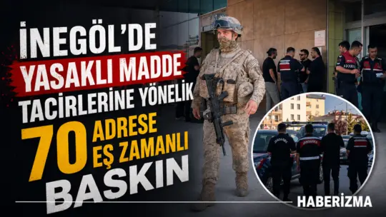 Bursa’nın İnegöl ilçesinde uyuşturucu tacirlerine yönelik dev operasyon düzenlendi. 500