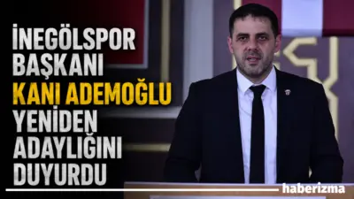İnegölspor Kulüp Başkanı Kani Ademoğlu, 12 Haziran’da yapılacak olağanüstü genel