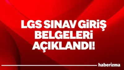 Milli Eğitim Bakanlığı, 13 Haziran’da yapılacak LGS merkezi sınavına ilişkin
