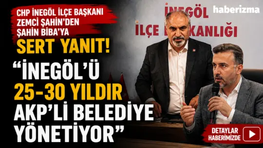 Bursa Büyükşehir Belediye Başkan Vekili Şahin Biba’nın İnegöl ziyareti sonrası