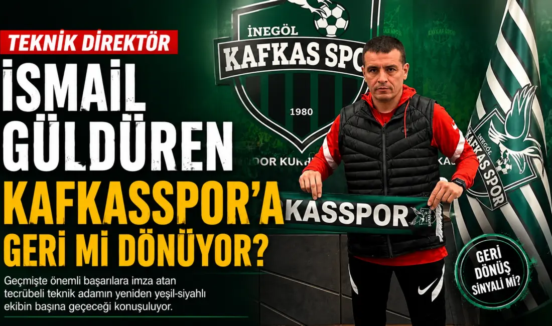 2026-2027 sezonunda 2. lİgde mücadele etmeye hazırlanan Kafkasspor’da teknik direktör