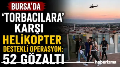 Orhangazi Cumhuriyet Başsavcılığınca yürütülen ve sabaha karşı Bursa Narkotik Suçlarla