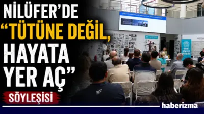 Nilüfer Belediyesi’nin düzenlediği sağlık etkinlikleri kapsamında; tütün bağımlılığı, elektronik sigara