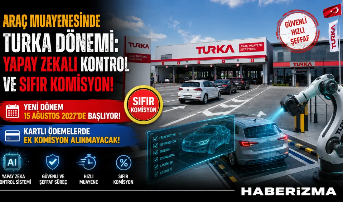 Araç Muayenesinde TURKA Dönemi: Yapay Zekalı Kontrol ve Sıfır Komisyon!