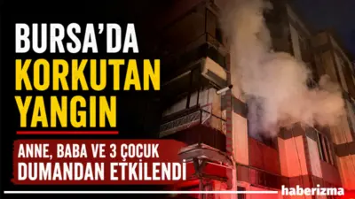 Bursa’da elektrikten çıktığı iddia edilen yangın, sokakta panik oluşturdu. Yangında