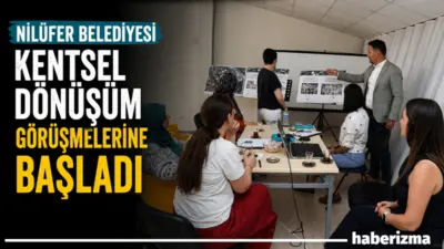 Nilüfer Belediyesi’nin Barış Mahallesi’nde hayata geçireceği kentsel dönüşüm projesi için