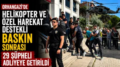 Bursa’nın Orhangazi ilçesi merkezli olarak Yalova, İstanbul ve Ağrı’da eş