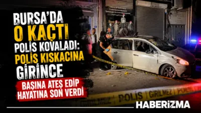 Bursa’da polis ekiplerinin “dur” ihtarına uymayan ve çok sayıda suç