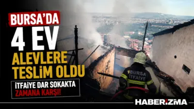 Bursa’nın Osmangazi ilçesi Demirkapı Mahallesi Dar Sokak’ta bulunan 4 müstakil