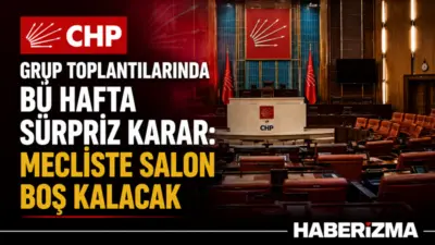 Cumhuriyet Halk Partisi (CHP) parlamento grubunda bu hafta alışılmışın dışında