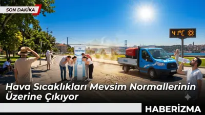 Meteoroloji Genel Müdürlüğü, yurt genelinde sıcaklıkların yükselişini sürdüreceğini ve mevsim
