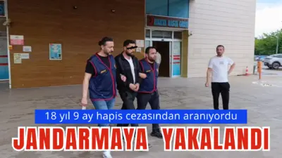 Bursa’nın İnegöl ilçesinde hakkında kesinleşmiş hapis cezası bulunan şahıs, jandarma