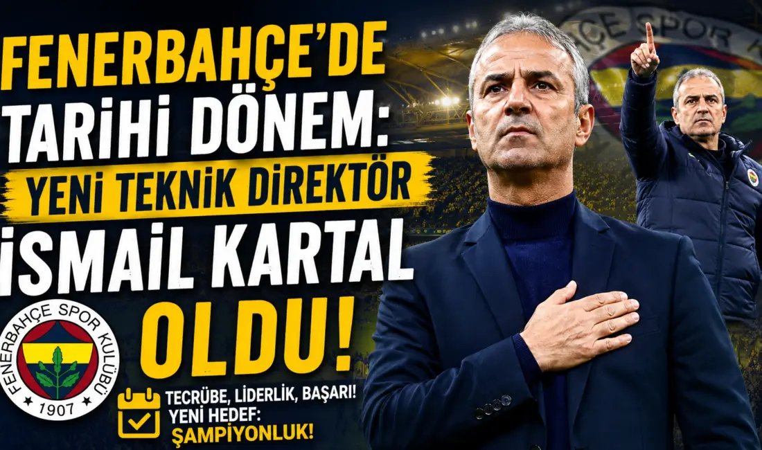 Fenerbahçe Spor Kulübü, günlerdir merakla beklenen teknik direktör bilmecesini çözerek