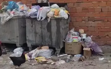 Bursa’nın Mustafakemalpaşa ilçesi Yalıntaş Mahallesi’nde yaklaşık 2 haftadır toplanmadığı iddia