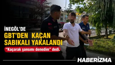 Bursa’nın İnegöl ilçesinde kimlik kontrolü yapan polisten kaçan şüpheli, nefes