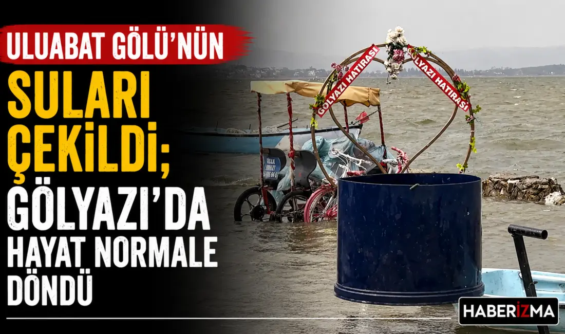 Türkiye’nin önemli gölleri arasında yer alan Uluabat Gölü’nün taşması sonucu