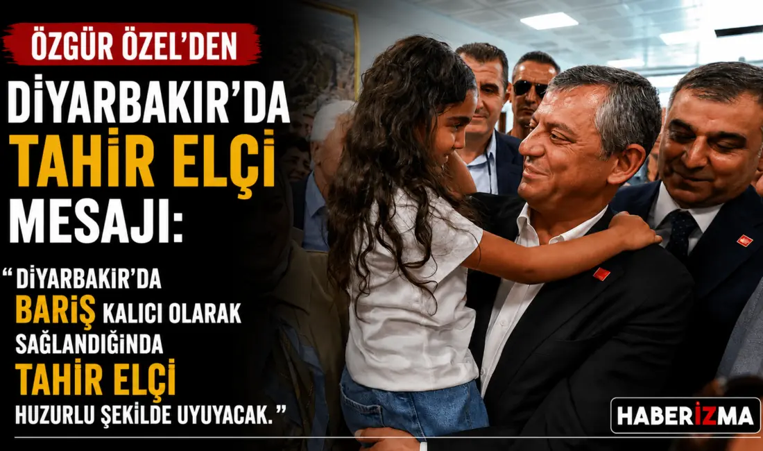 CHP'nin seçilmiş Genel Başkanı Özgür Özel, Diyarbakır’da Tahir Elçi’nin katledildiği