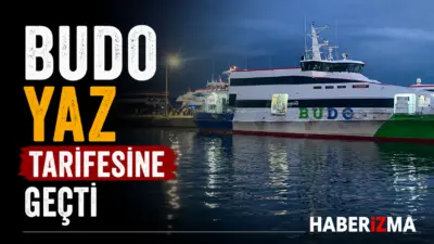 Bursa Deniz Otobüsleri (BUDO) 22 Haziran itibarıyla yaz tarifesine geçiş