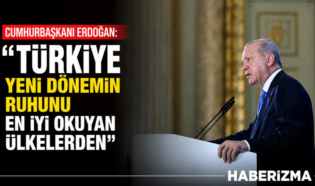 Dolmabahçe Sarayı’nda düzenlenen NATO Parlamento Başkanları Zirvesi’ne katılan Cumhurbaşkanı Recep