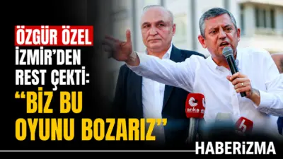 Cumhuriyet Halk Partisi Lideri Özgür Özel, İzmir’in Bayındır ilçesindeki çiçek