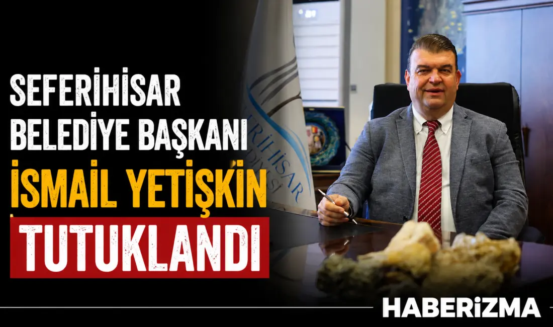 Seferihisar Belediyesine yönelik gerçekleştirilen rüşvet ve yolsuzluk soruşturması kapsamında adliyeye