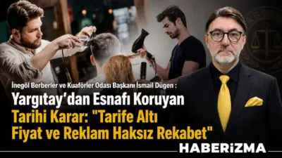 Bursa Berberler Esnaf ve Sanatkârlar Odası’nın açtığı ve Yargıtay tarafından