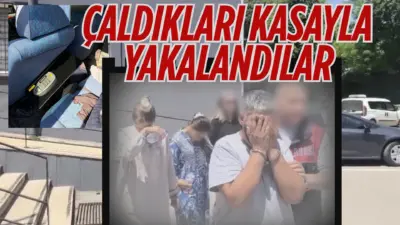 Bursa’da bir evden çaldıkları içerisinde yaklaşık 1 milyon 800 bin