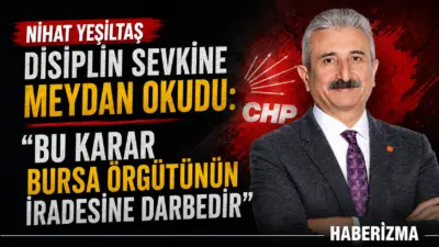 CHP Bursa İl Başkanlığı görevinden el çektirildikten sonra kesin ihraç