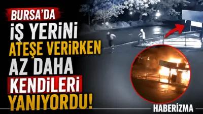 Bursa’da iş yerine yönelik molotoflu gasp saldırısı düzenleyen suç örgütü