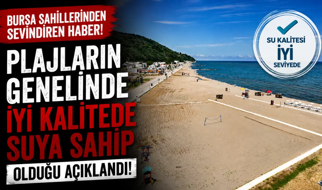 Bursa’da Mudanya, Karacabey ve Gemlik ilçelerinin Marmara Denizi’ne olan kıyıları