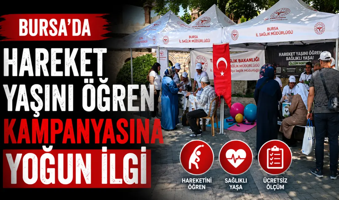 Sağlık Bakanlığı tarafından fiziksel aktivitenin önemine dikkat çekmek amacıyla hayata