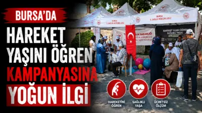Sağlık Bakanlığı tarafından fiziksel aktivitenin önemine dikkat çekmek amacıyla hayata