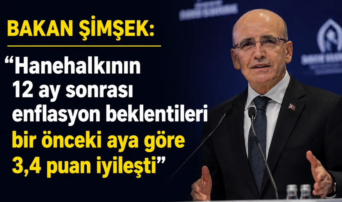 Hazine ve Maliye Bakanı Mehmet Şimşek, “Haziran ayında hanehalkının 12