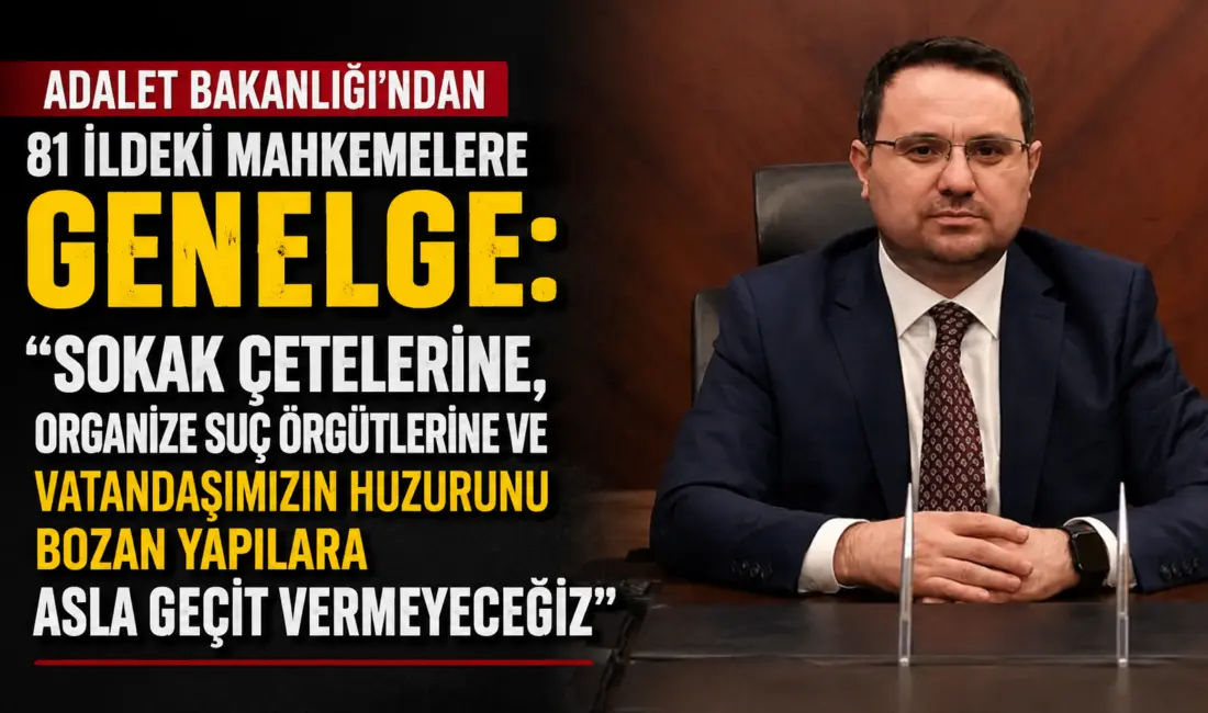 Adalet Bakanı Akın Gürlek, 81 ildeki 175 Ağır Ceza Mahkemesi