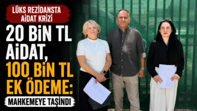 Antalya’nın Konyaaltı ilçesinde bulunan lüks bir rezidansta 20 bin TL’ye