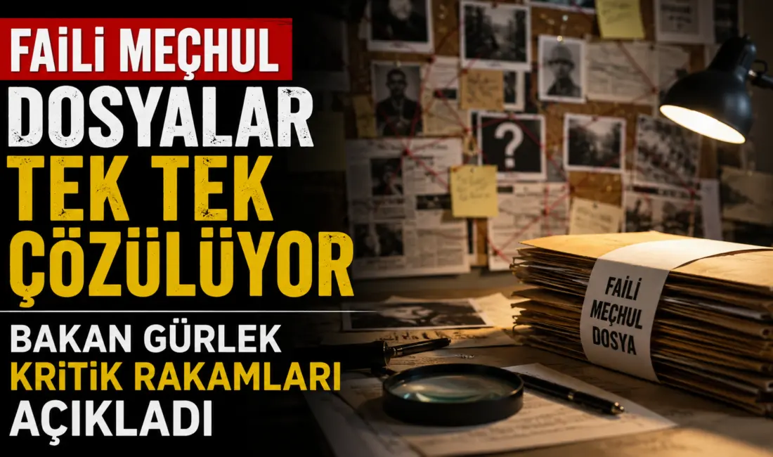 Adalet Bakanı Akın Gürlek, Faili Meçhul Suçları Araştırma Daire Başkanlığı