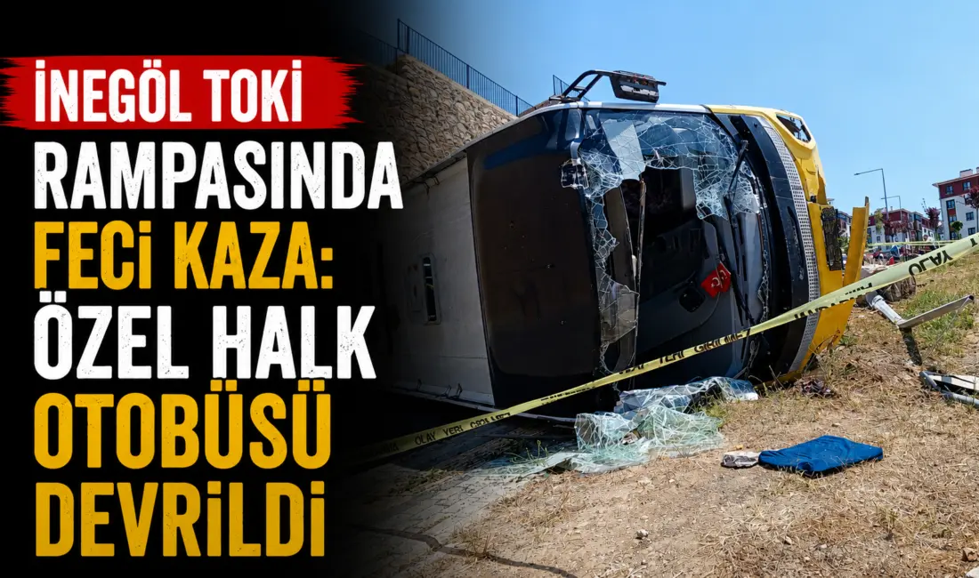 Bursa’nın İnegöl ilçesinde, TOKİ 3, 4 ve 5. etap konutları