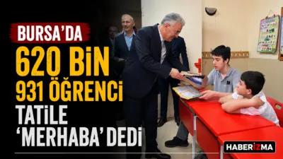 Bursa’da 2025-2026 eğitim öğretim yılı sona erdi. Bin 779 okulda