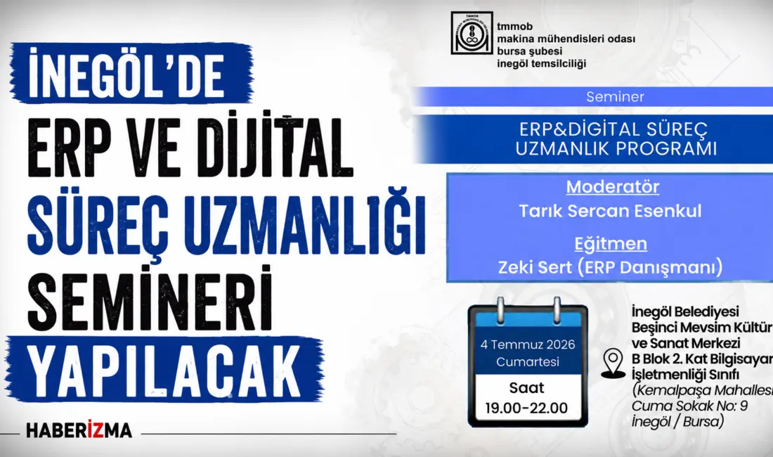TMMOB Makina Mühendisleri Odası Bursa Şubesi İnegöl Temsilciliği, 4 Temmuz