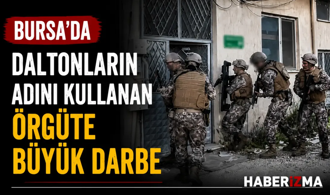 Bursa’nın Orhangazi ilçesinde “Daltonlar” suç örgütünün adını kullanarak vatandaşları tehdit