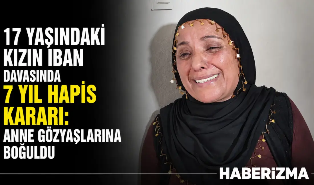 Adana’da terzide çalışırken arkadaşının isteği üzerine banka hesabı ve IBAN