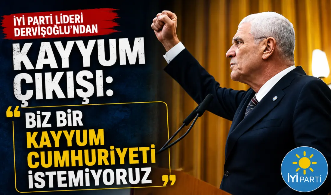 İYİ Parti Genel Başkanı Müsavat Dervişoğlu, TBMM grup toplantısında yaptığı