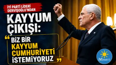 İYİ Parti Genel Başkanı Müsavat Dervişoğlu, TBMM grup toplantısında yaptığı