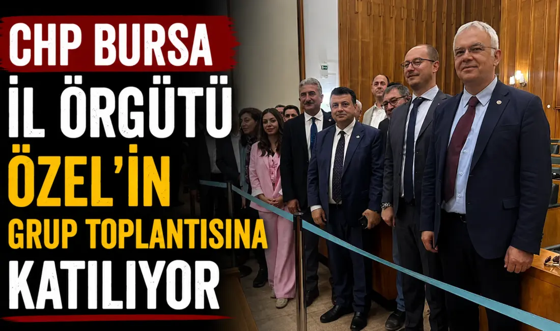 CHP Lideri Özgür Özel’in TBMM’de saat 13.30’da gerçekleştireceği grup toplantısına