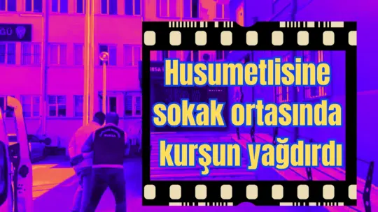 Bursa’nın Osmangazi ilçesinde aralarında husumet kişiyi sokak ortasında silahla yaralayan
