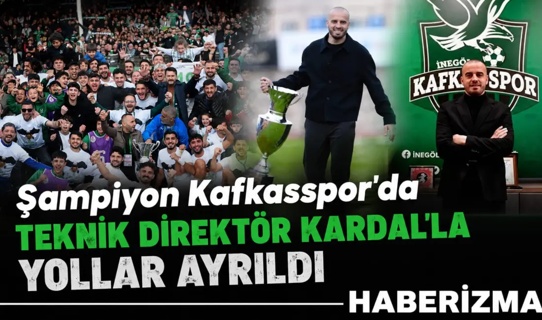 2024-2025 sezonunda takımı ligde tuttuktan sonra 2025-2026 sezonunda Kafkasspor’u şampiyon