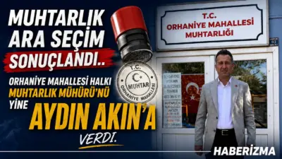Orhaniye Mahallesi Muhtarı Veli Çetin in vefatının ardından bir süredir
