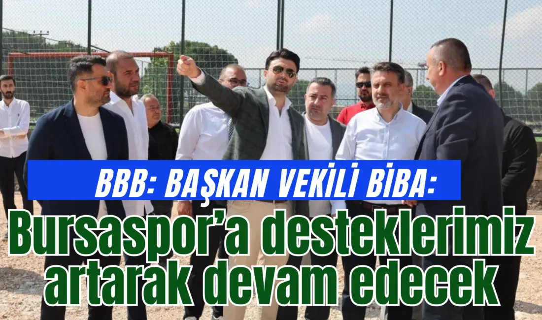 Bursa Büyükşehir Belediyesi, sporun gelişmesi ve gençlerin profesyonel düzeyde spor