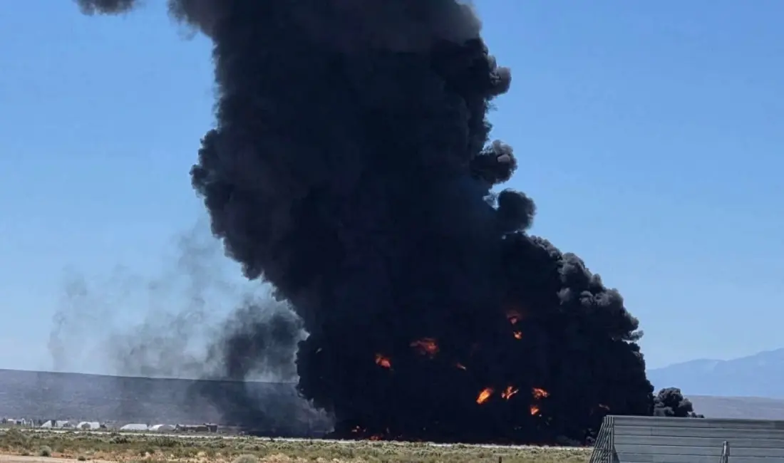 ABD’nin California eyaletindeki Edwards Hava Üssü’nden kalktıktan kısa süre sonra